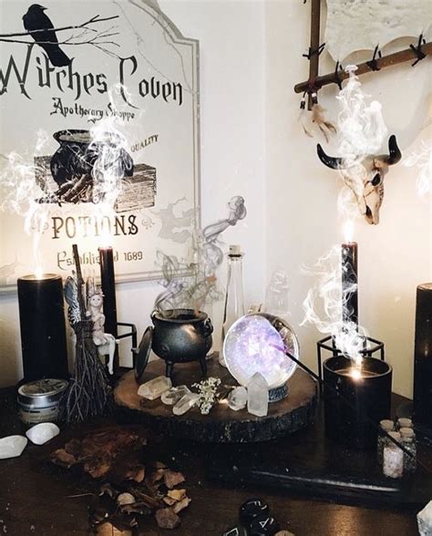 Wiccan decor for home